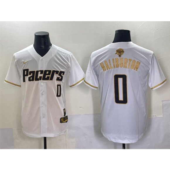 Mens Youths Kids Womens Tyrese Haliburton 2025 Final Patch Jersey Stitched White